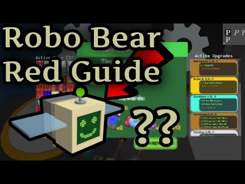 How to play ROBO Bear challenge as a red hive | Bee Swarm Simulator