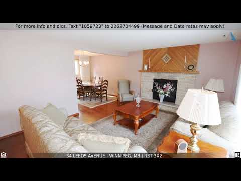 Priced at $469,900 - 34 Leeds Avenue, Winnipeg, MB R3T 3X2