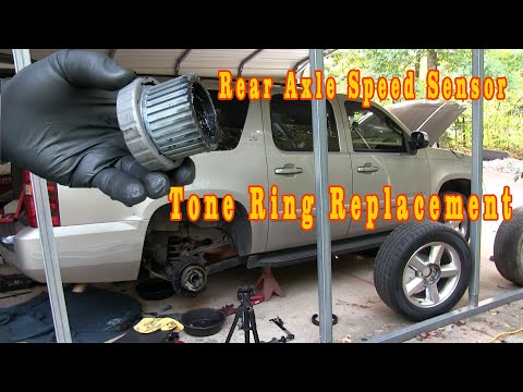 Rear Axle Speed Sensor Tone Ring Replacement