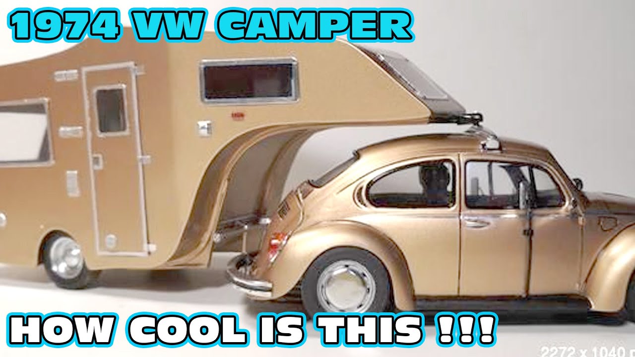 VINTAGE 1974 VW BEETLE CAMPER ADVERT