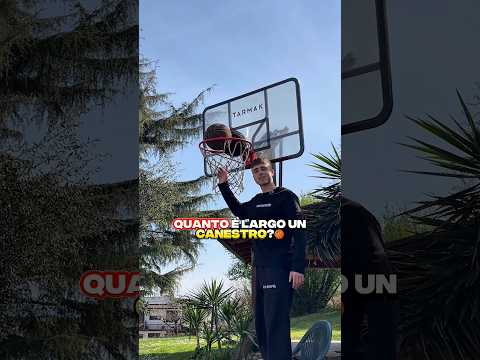 Cestista ecco quanto è largo un canestro da basket #basketball #basketballgame #basketballshooting