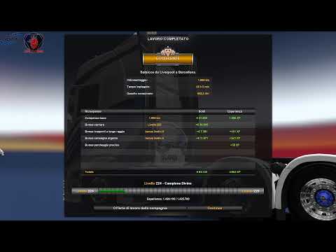Euro Truck Simulator 2 new version 1.39\ ProMods 2.51 England - Spain in Barcelona