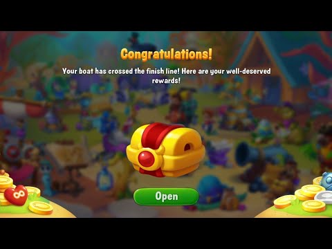 @Fishdom Win Strikes Atlantis Cup Stage 39 - 52. Got 1st Rank in Sailing Regatta ⛵