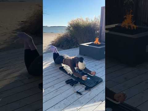 Portable Pilates Board Workouts #homeworkout #pilates #pilatesboard #workout
