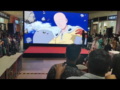 Animecon 2018 One Punch AMV Mass Response in Phoenix mall September fest