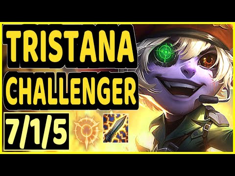 FORG1VEN (TRISTANA) - 7/1/5 KDA CHALLENGER GAMEPLAY - EUW