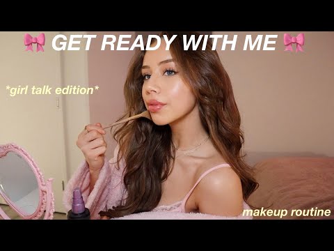 GET READY WITH ME: GIRL TALK EDITION (alix earle style chatty GRWM!)