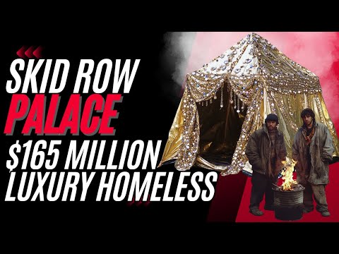 Luxury Living for the Lazy: Inside LA’s $165M Skid Row Palace – Where Homeless Live Better Than You!