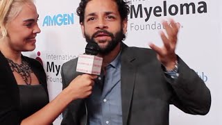 Actor IZZY DIAZ Interview at the International Myeloma Foundation Comedy Celebration video