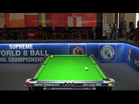 2019 World Championship - Men's Individuals - Stephen Dempsey (Ire) v Alex Lewis (Wal)
