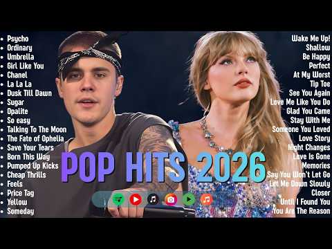 Spotify Trending Hits 2026🍇🎧Best Pop Songs🔥Taylor Swift, Justin Bieber, Selena Gomez |Billboard Hits