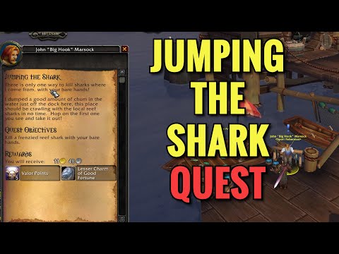 Jumping The Shark Quest (WoW MOP)