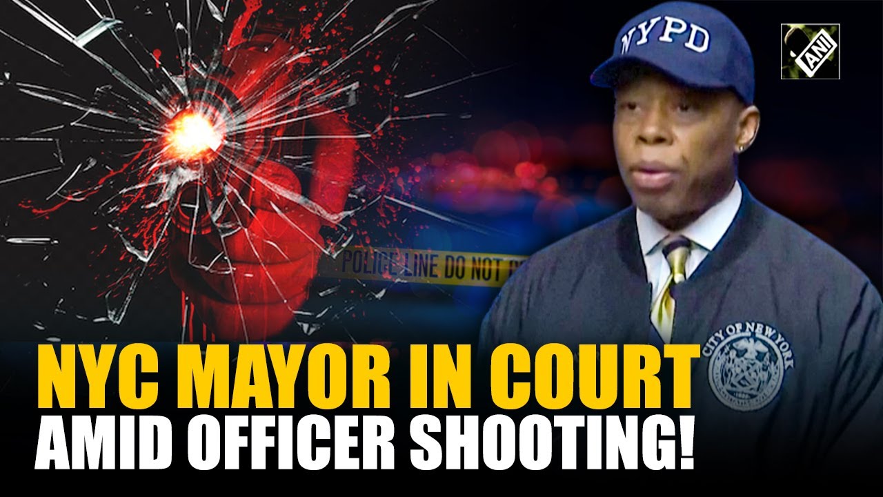 NYC Mayor addresses police shooting, as judge orders him to court for corruption case hearing