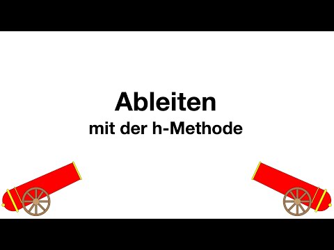 Ableiten mit der h-Methode