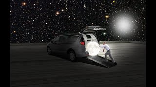 Photoshop Tutorial | Photo Manipulation | A man taking The Moon on van