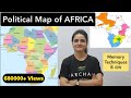 World Map AFRICA Political Map Learn All Countries On Map