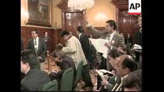 Briefing by German Chancellor and Mexican President