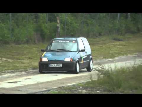 44 Rajd Festiwalowy UNS 2013 - Dawid Szczotka / Magdalena Wancke - Fiat Cinquecento