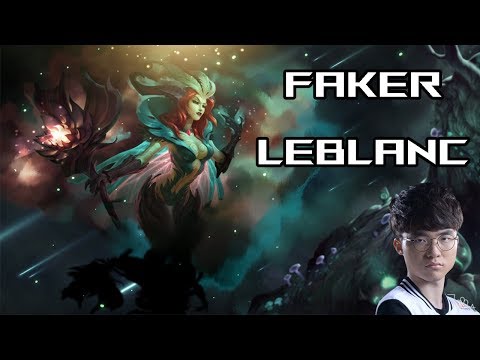 Faker - Leblanc Mid - 8.21 - Full Game - LOL #62