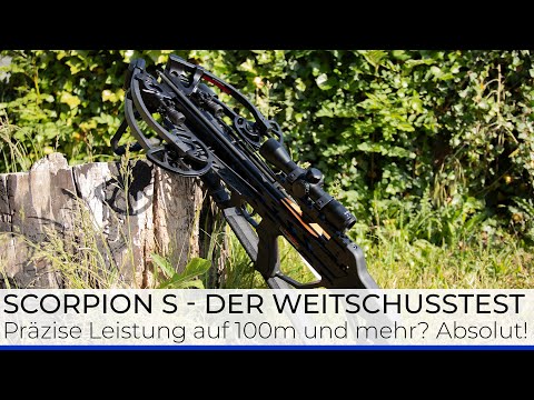X-BOW Fma Scorpion S - Der Armbrust Weitschuss Test auf 100m: das ist pure Präzision!