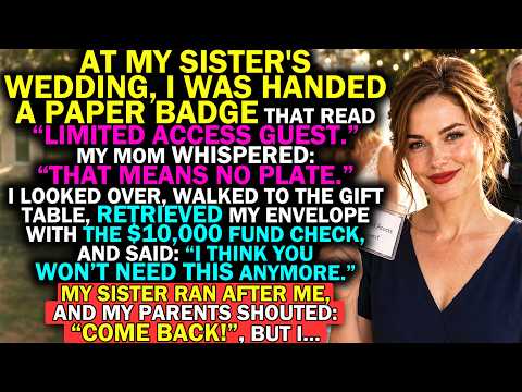 My Parents Downgraded Me To 'Limited Guest' At My Sister's Wedding—Then I Took Back The $10,000 Chec