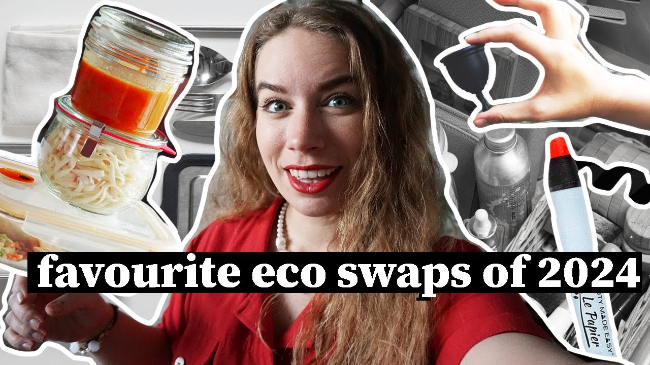 TOP 10 ECO SWAPS OF 2024 // most used and loved zero waste swaps this year