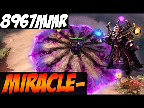 Miracle- 8k again - Life is hard - Invoker - Dota 2