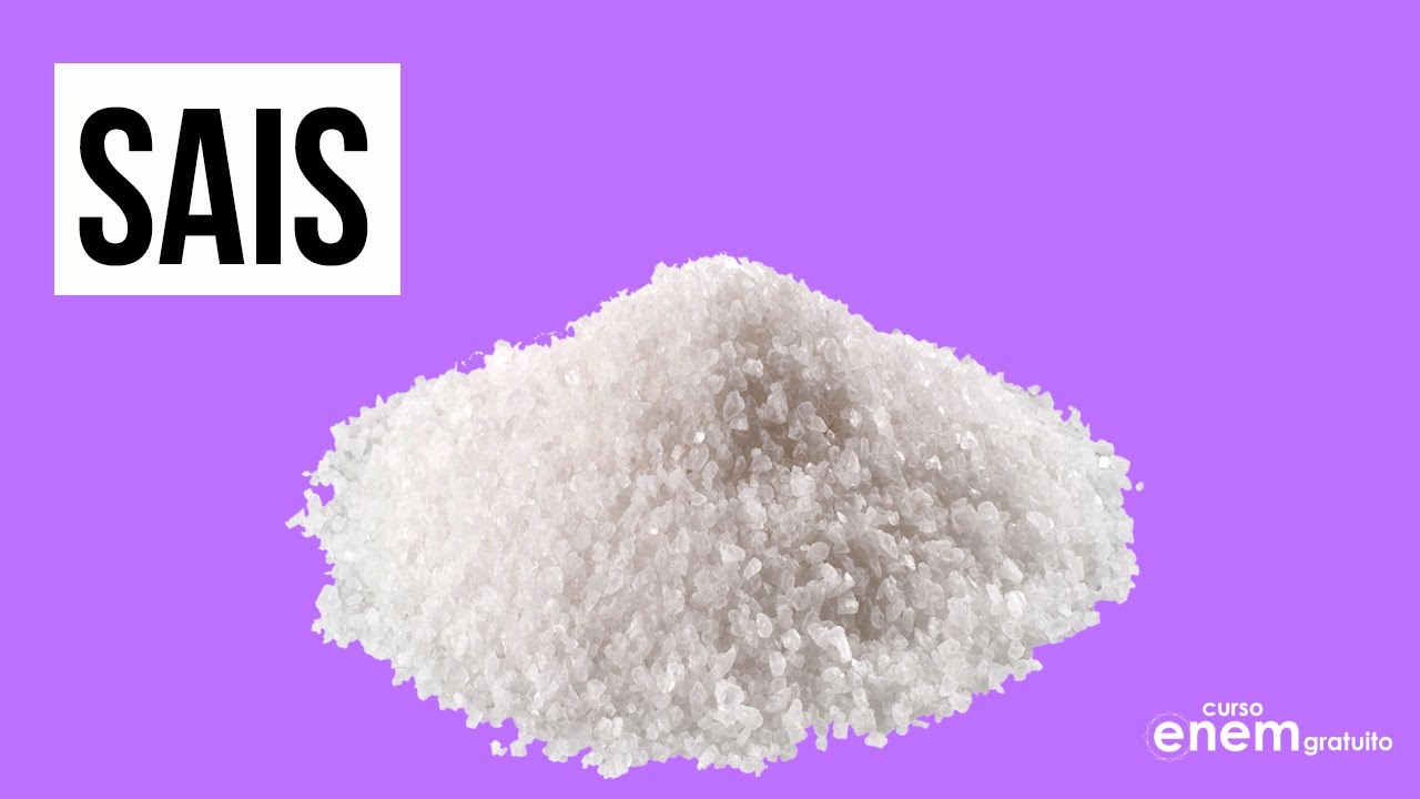 O QUE SÃO SAIS? | Resumo de Química Enem. Profe Larissa Campos