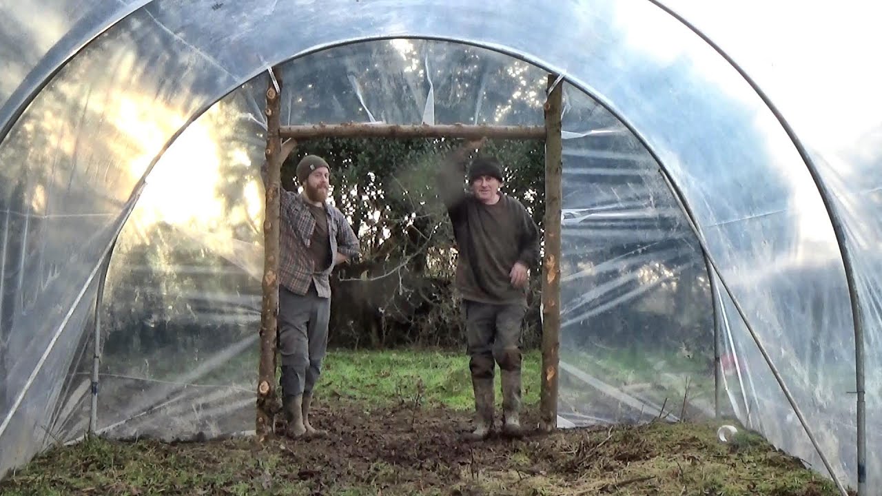 Watch video Homemade Polytunnel Looks Just Like A Real One! Now Homemade Polytunnel Looks Just Like A Real One!