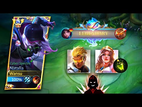 WHEN GLOBAL NATALIA COUNTERS META HEROES (natalia new passive)