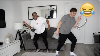 TEACHING MY HUSBAND A HARD AFRO DANCE ROUTINE !! | YOUR BODY BY MAYORKUN