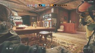 レインボーシックス　シージ #12　初心者の旅　ハイエナの銃弾がなんとばんがるぞに！？