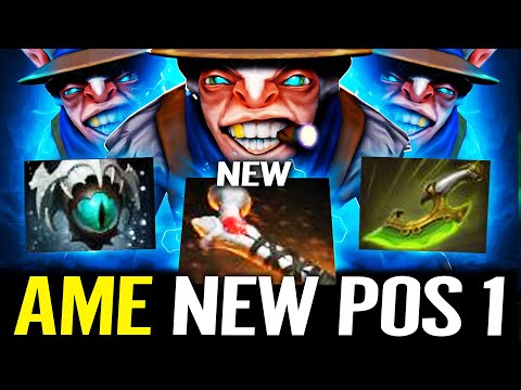 AME New Hard Carry Hero - Meepo Rod of Atos 100% Counter Juggernaut Dota 2