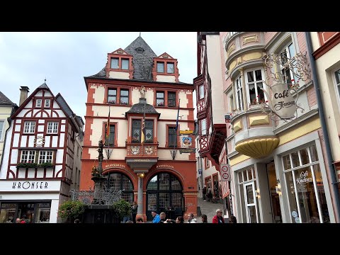 Bernkastel-Kues / Stadtrundgang 4K Video 