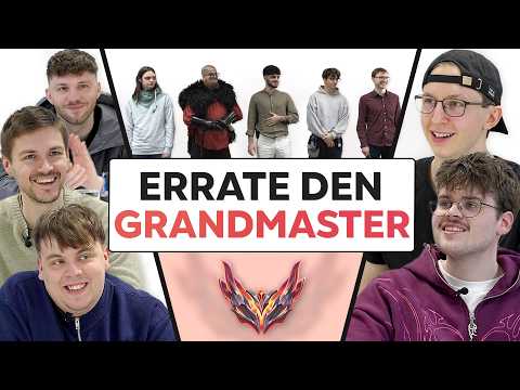 ER ist TOP 0,07% in League?? - Errate den GRANDMASTER Spieler