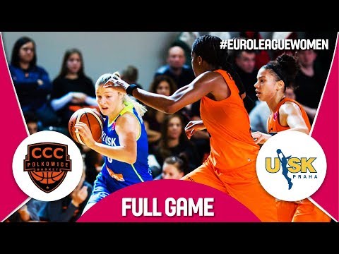 CCC Polkowice (POL) v ZVVZ USK Praha (CZE) - Full Game - EuroLeague Women 2017-18