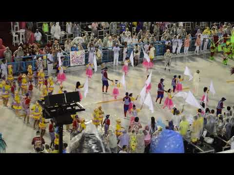 Desfile 2019 - Ala de mestres-sala e porta-bandeiras da Alegria da Zona Sul