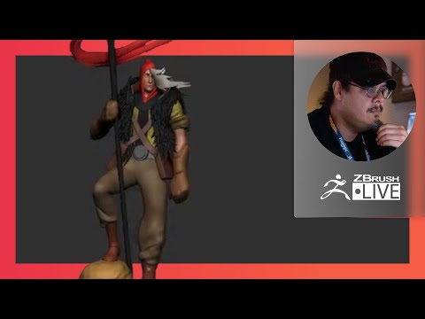 ZBHO Dojo: New Character Design - Spicer McLeroy - ZBrush 2021.6