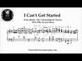 Jess Stacy - I Can't Get Started / from album The Chronological Classics 1951-1956 (transcription)