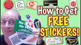 The Easy Way to Get Hundreds of Free Stickers by Mail