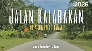 Download lagu #jalan_b26 | Perjalanan ke Tawau dari Kota Kinabalu, Sabah | Jalan Kalabakan mp3