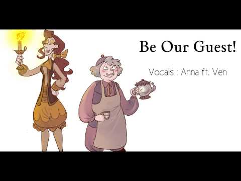 Be Our Guest (female version/genderbender) 【Anna // ft. Ven】『Beauty And The Beast』