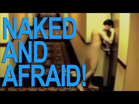 When Naked and Locked Out - Oh wow!