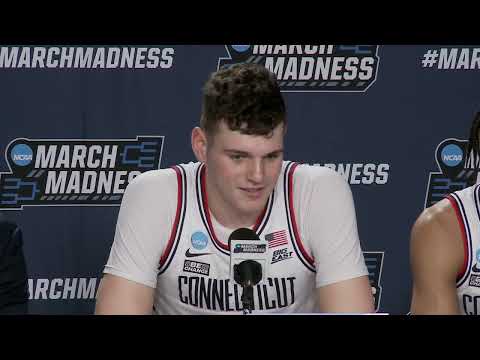 Danny Hurley + players talk #Iona postgame -- #UConn Huskies Basketball