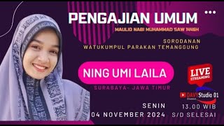 Download lagu #live PENGAJIAN UMUM NING UMI LAILA SURABAYA | WATUKUMPUL PARAKAN TEMANGGUNG | 4 NOPEMBER 2024 mp3