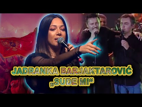 SVAKA ČAST | Crnogorka Jadranka Barjaktarović pjeva SUDE MI pred tisućama ljudi u Nikšiću