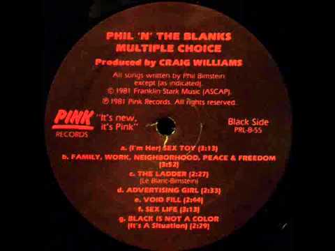 Phil N The Blanks - Multiple Choice - (I'm Her) Sex Toy