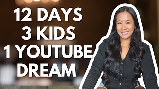 How I Grew on YouTube Posting Daily for 12 Days (With 3 Kids at Home)