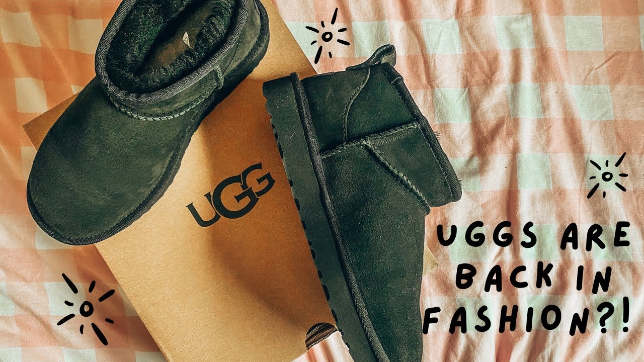 Watch video UGGS CLASSIC ULTRA MINI BOOTS | Unboxing and Review Now UGGS CLASSIC ULTRA MINI BOOTS | Unboxing and Review