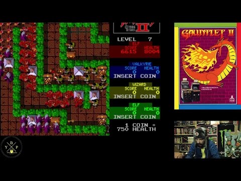 Gauntlet 2 (Arcade) 10,500 Health Run - Yellow Buckets Plays (ft. Drewski)